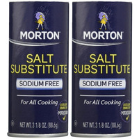 Morton Salt Substitute, 3.12 Oz, 2 Pk