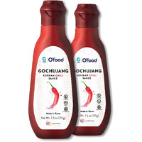 Chung Jung One O'Food Gochujang Korean Chili Sauce, Medium Hot Sauce, 7.50 Oz. (Pack Of 2)