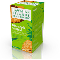 Hawaiian Islands Tea Company Pineapple Waikiki Black Tea, All Natural - 20 Teabags (1 Box)