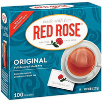 Red Rosetea Bags, 100-Count
