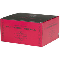 Harney & Sons Raspberry Tea, Caffiene Free Herbal, Red, 50 Count
