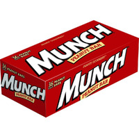 Munch Peanut Bar Singles Size 1.42-Ounce Bar 36-Count Box