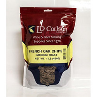 Ld Carlson 6345B French Oak Chips - Medium Toast - 1 Lb.