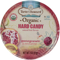 Organic Hard Candy Pomegranate And Nectarine 2 Ounces (Case Of 8)
