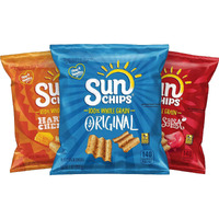 Sunchips Multigrain Snacks, Variety Pack, 1 Ounce (Pack Of 40)