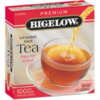Bigelow 100 Count Premium Blend Black Tea, Contains 100 Individually Wrapped Tea Bags, Full Caffeine