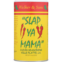 Slap Ya Mama Cajun Seasoning From Louisiana, Original Blend, No Msg And Kosher, 8 Ounce Can, Pack Of 3