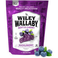 Wiley Wallaby Licorice 10 Ounce Classic Gourmet Soft & Chewy Australian Huckleberry Licorice Candy Twists, 1 Pack