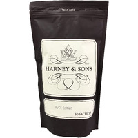 Harney & Sons Black Currant Tea - Wonderful Fruity Flavor, Caffeinated With A Medium Body - Bag Of 50 Sachets