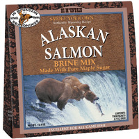 Hi Mountain Seasonings Alaskan Salmon Brine Mix - Smoke, Grill, Or Bake, For Juicy, Tender, And Flavorful Fish
