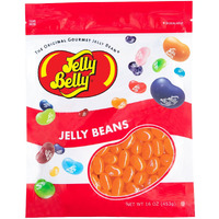 Jelly Belly Sunkist Tangerine Jelly Beans - 1 Pound (16 Ounces) Resealable Bag - Genuine, Official, Straight From The Source