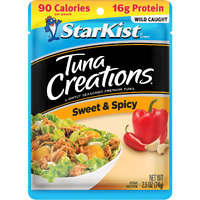 Starkist Tuna Creations, Sweet & Spicy, 2.6 Oz, Packaging May Vary, Pack Of 12