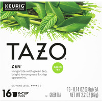 Tazo Tea K-Cups, Green Tea, Zen, Calming Tea, 16 Pods
