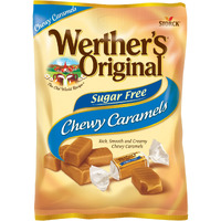 Werther's Original Chewy Sugar Free Caramel Candy, 2.75 Oz Bags (Pack Of 12)