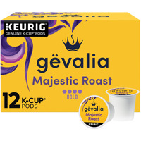 Gevalia Majestic Roast Bold Dark Roast K-Cup Coffee Pods, 12 Ct. Box
