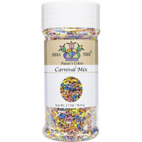 Nature's Colors, Carnival Mix, Sugar Sprinkles For Baking And Decorating, Large, 6.0 Oz Jar (Pack Of 1)