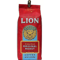 Lion Coffee, Original, Medium Roast, Ground, 10 Ounce Bag