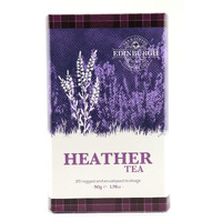 Edinburgh Tea And Coffee Company Scottish Heather Infused Black Tea, 25 Count Envelope/Tag Teabags