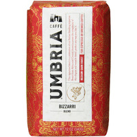Caffe Umbria Fresh Seattle Whole Bean Roasted Coffee, Bizzarri Blend Medium-Dark Roast, 12 Oz. Bag