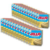 Jell-O Banana Cream Sugar Free & Fat Free Instant Pudding & Pie Filling Mix (24 Ct Pack, 0.9 Oz Boxes)