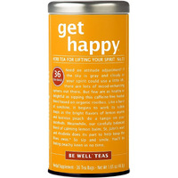 The Republic Of Tea Get Happy - No. 13 Lifting Your Spirits Tea, No Caffeine, 36 Tea Bags