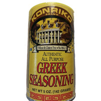 Konriko - Greek Authentic Seasoning 5 Oz - Wheat Free - Gluten Free - No Msg