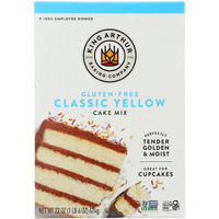 King Arthur Cake Mix, Yellow, 22 Ounce
