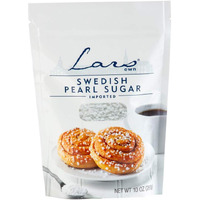 Lars' Own Swedish Pearl Sugar, 10-Ounce Packages (Pack Of 6)