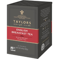 Taylors Of Harrogate English Breakfast, 50 Teabags (Pack Of 6)