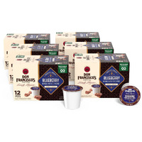 Don Francisco's Blueberry Flavored Medium Roast Coffee Pods - 72 Count- Recyclable Single-Serve Coffee Pods, Compatible With Your K- Cup Keurig Coffee Maker