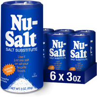 Salt Substitute Nu-Salt 3 Oz Crystals (Pack Of 6)