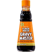 Gravy Master: Grilling, Seasoning And Browning Sauce - Ready To Use - 1 Bottle (5 Fl Oz) - Vegetarian, No Gluten, Kosher, Pareve - Grill, Glaze, Braise, Steak Crust - Made In The Usa Since 1935
