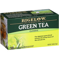 Bigelow Tea Classic Green Tea, Caffeinated Tea, 20 Count Box (Pack Of 6), 120 Total Tea Bags
