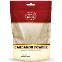 Spicy World Ground Cardamom Powder (Cardamon) 3.5 Ounce Bag
