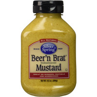Silver Springs Mustard Beer & Brat 9.5 Oz, Pack Of 4