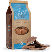 Asher's Chocolate Company, Delicious Chocolate Covered Potato Chips, Made From The Finest Kosher Chocolate, Family Owned Since 1892 (8.5Oz, Milk Chocolate)