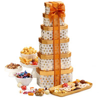 Broadway Basketeers Gourmet Chocolate Food Gift Basket Snack Gifts For Women, Men, Families, Delivery For, Appreciation, Thank You, Birthday, Corporate, Congratulations