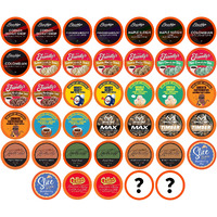 Two Rivers Coffee Mega Coffee Lovers Pods, Compatible With K Cup Brewers Including 2.0 Pods, Mega Coffee, 40 Count,Trc Ms40