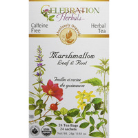 Celebration Herbals Marshmallow Leaf & Root Organic 24 Bag, 0.02 Pound