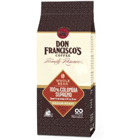 Don Francisco's 100% Colombia Supremo Whole Bean Coffee (12 Oz Bag)
