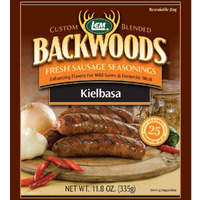 Lem Products Backwoods Kielbasa Fresh Sausage Seasoning, Ideal For Wild Game And Domestic Meat, Seasons Up To 25 Pounds Of Meat, 11.8 Ounce Packet