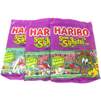 Haribo Gummies-Sour Spaghetti 5 Ounce (Pack Of 3)