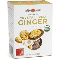 The Ginger People Organic Crystallized Ginger Box, 4 Oz