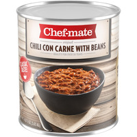 Chef-Mate Beef Chili, Canned Beans With Meat, 6 Lb 11 Oz