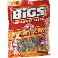 Bigs Bold And Tangy Buffalo Wing Sunflower Seeds 5.35 Ounces