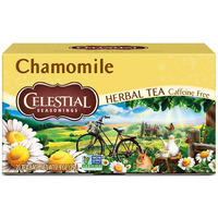 Celestial Seasonings Chamomile Herbal Tea, Caffeine Free, 20 Tea Bags Box, (Pack Of 6)