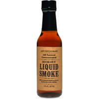 Lazy Kettle Brand All Natural Liquid Smoke | Perfect For Flavoring Meat | Hickory | Used To Flavor Beef Jerky, Steak, Fish, Cheese, Sauces And More | 5 Oz Each