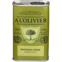 A L'Olivier Olive Oil Infused With Herbs Provence, 8.3 Ounce Tin