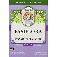 Tadin Tea, Pasiflora - Passion Flower Tea, 24 Tea Bags