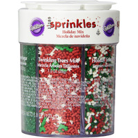 Wilton Holiday Sprinkles Assortment, 6.8 Oz.